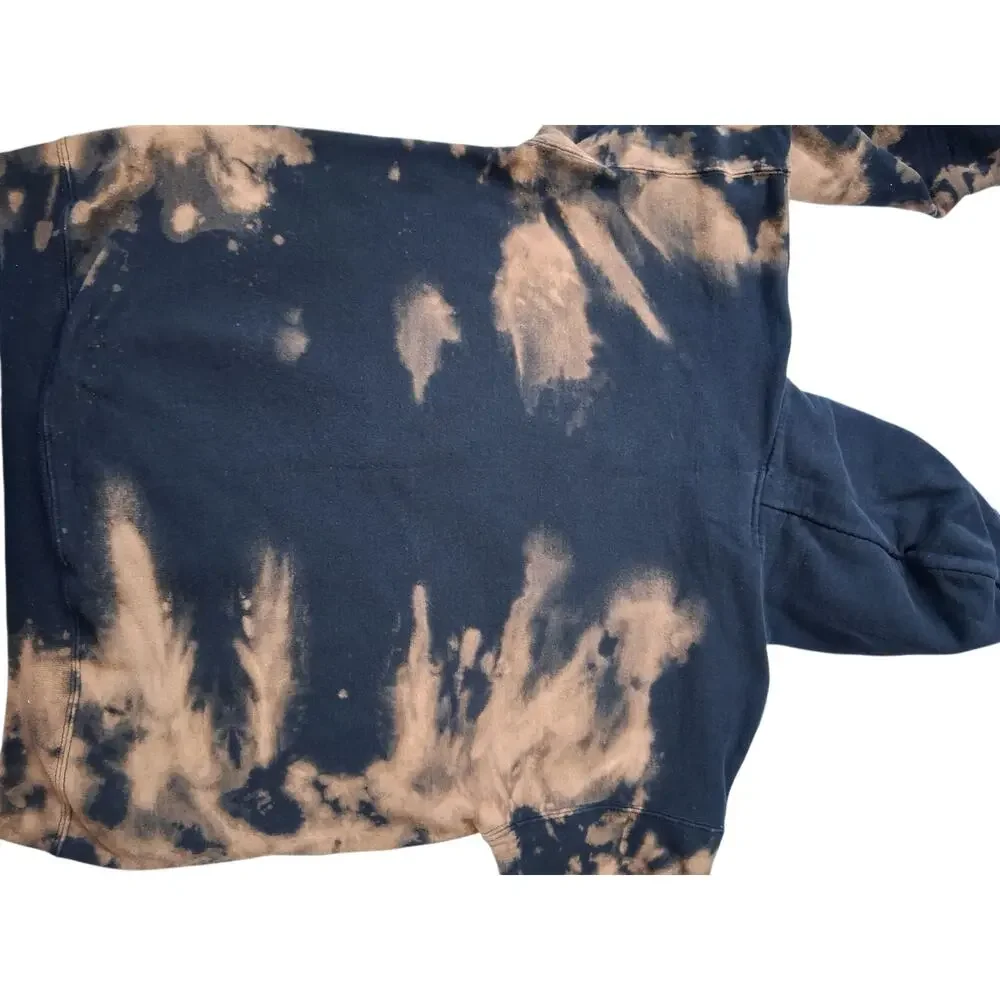 Y2K Vintage Thrasher Custom Bleached Mens Size M Grungecore Skater Street Hoodie